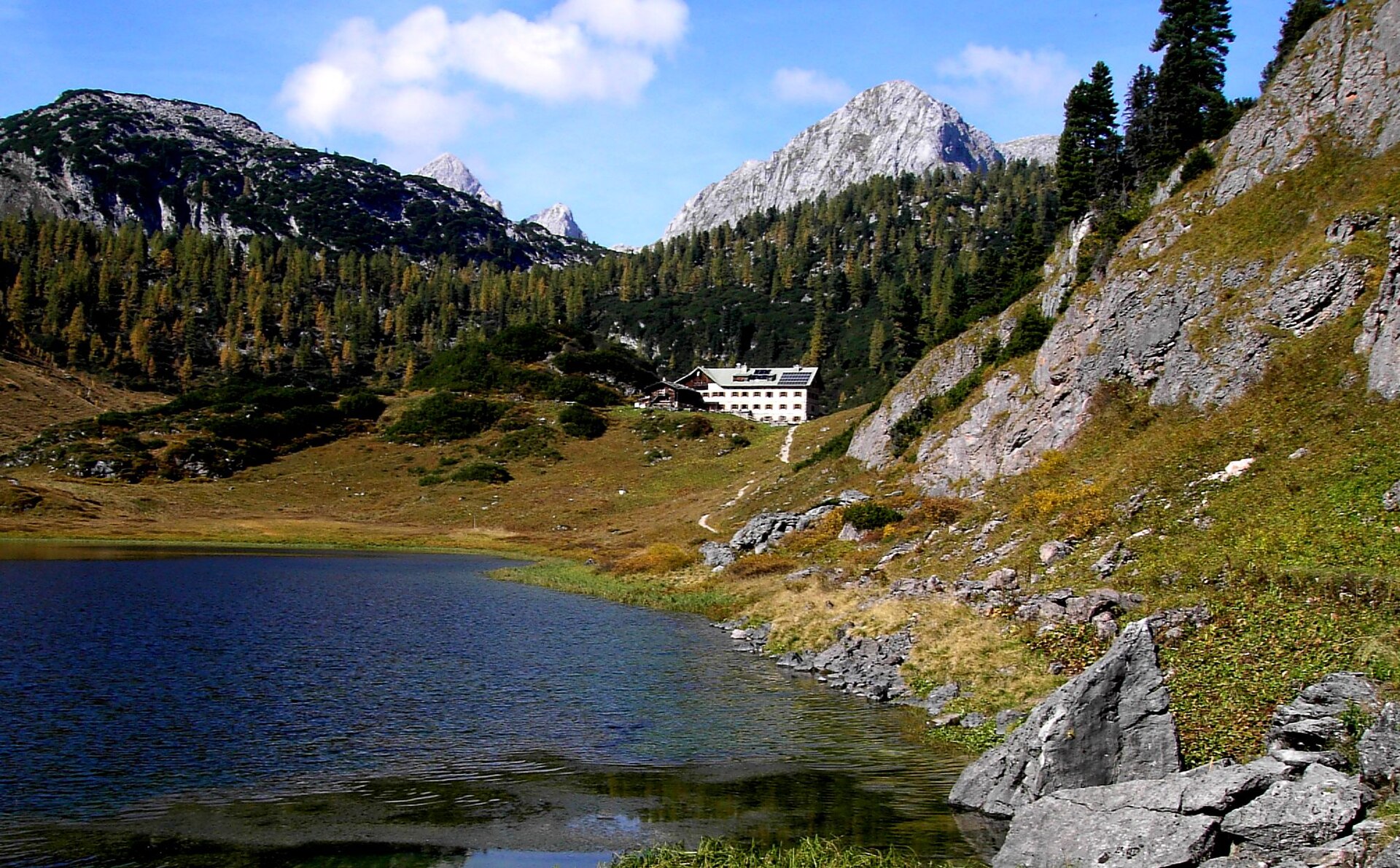 Kärlingerhaus am Funtensee